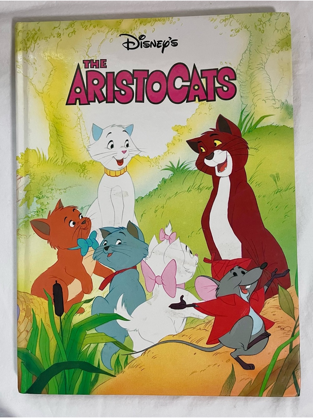 VTG 90s Disney The Aristocats Large Hardcover Story Book